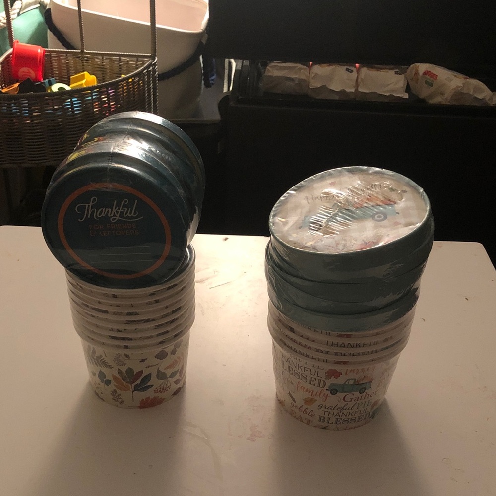🥤 Thanksgiving On the Go Leftovers Cups Set